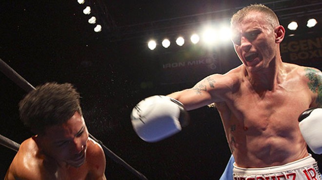 After Iraq, the ring holds few terrors for Sammy Vasquez Jr.