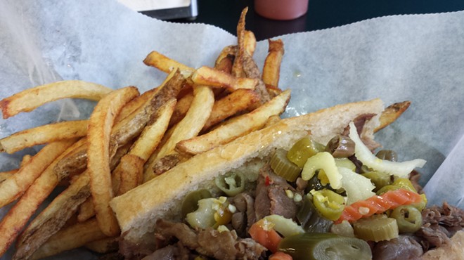 Yovi's Hot Dogs in Market Square is your local source for Chicago-style Italian beef