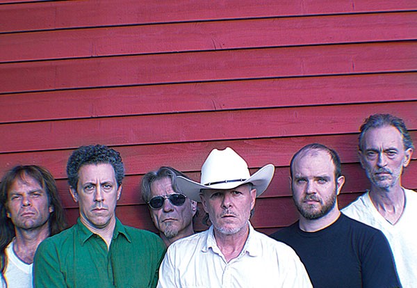 Like a groove machine: Swans (Michael Gira, foreground, in cowboy hat)