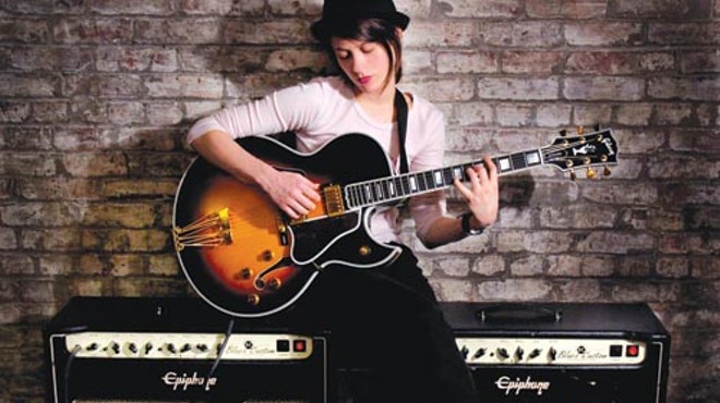 Guitarist Kelli Rudick incorporates unusual instruments into her complex compositions