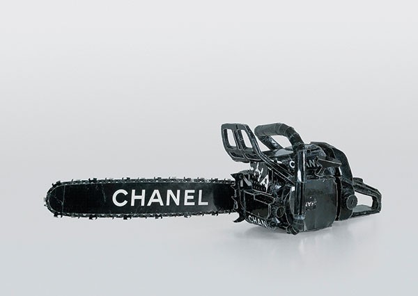 Making the cut: Tom Sachs' "Chanel Chainsaw" (1996).