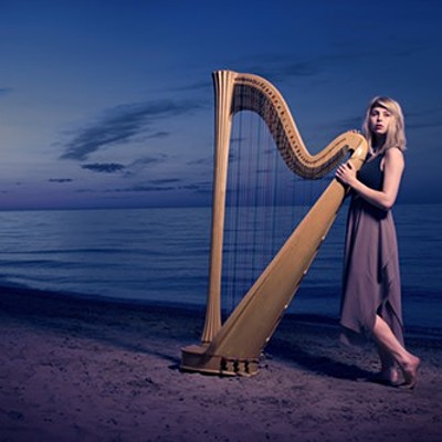 Harp to harp: Mikaela Davis plays Club Cafe tonight