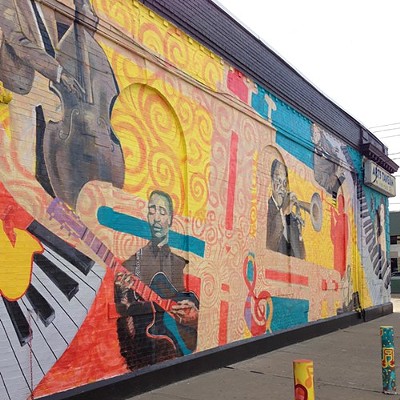 New Mural Honors Local Jazz Greats