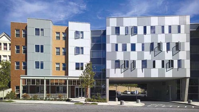 A new apartment building on Penn Avenue knits together the community in more ways than one.