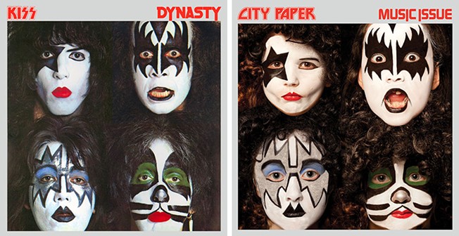 City Paper Music Issue Four Covers