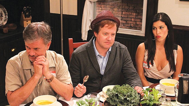 Progression, a new comedy set during a progressive dinner in Lawrenceville, premieres