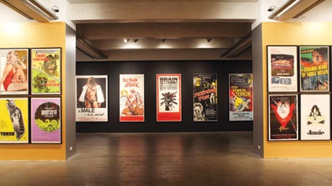 An exhibition of pulp-film posters at the Warhol delights and stupefies.