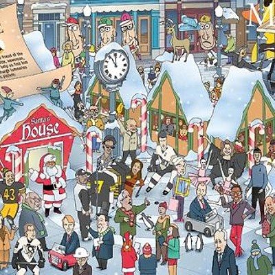Snow Job: Post-Gazette holiday illustration tosses snowball at outgoing mayor