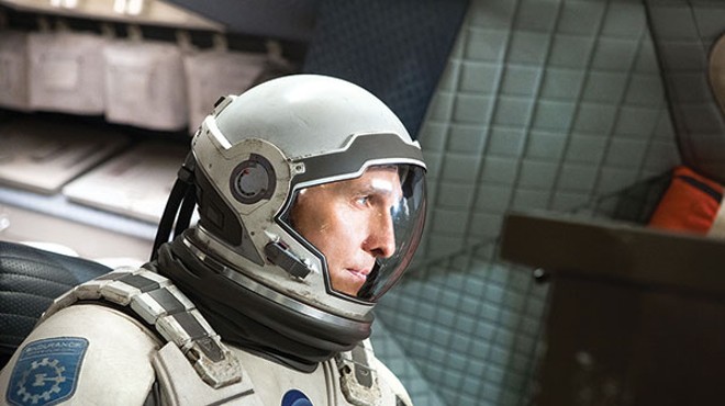 Suited up: Matthew McConaughey in Interstellar