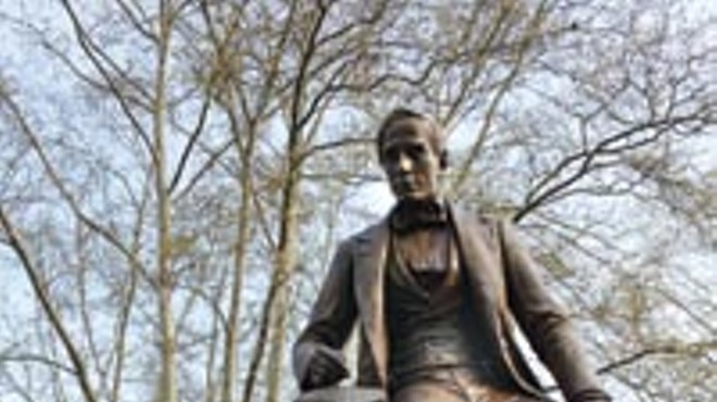 The city's most prominent memorial to Stephen Foster continues to offend many.