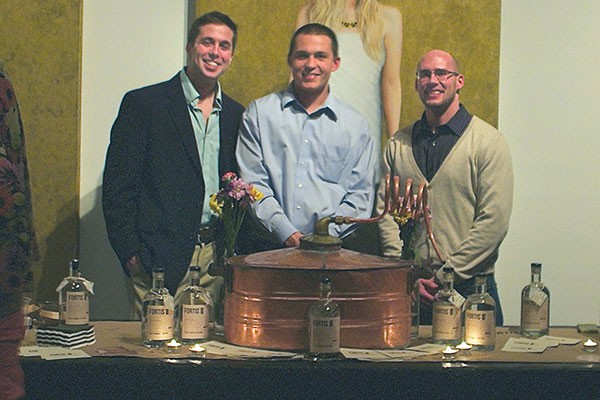 The Fortis team (left to right): Doug Heckmann, Casey Parzych and Anthony Lorubbio