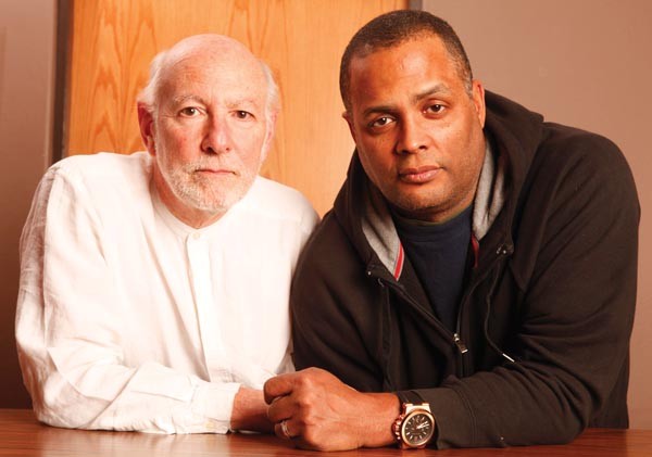 The Gammage Project playwright Attilio "Buck" Favorini (left) and director Mark Clayton Southers revisit the tragic case of black motorist Jonny Gammage.