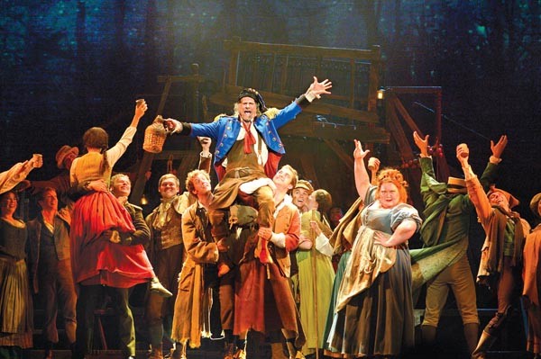 The Les Misérables cast asks, "Where did the rest of the Broadway production go?"