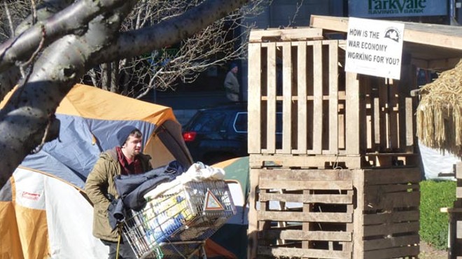 The Long Goodbye: Holdouts remain at Occupy Camp long past eviction deadline