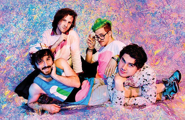 Touring is a video game: Anamanaguchi