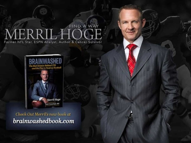 "Brainwashed: The Bad Science Behind CTE and the Plot to Destroy Football" by Merril Hoge