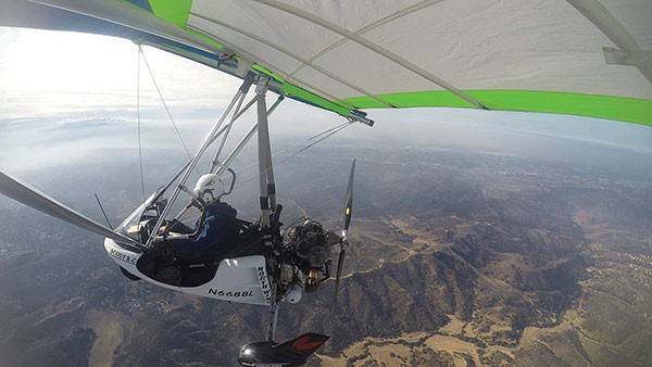 Flying high: David Grabowski