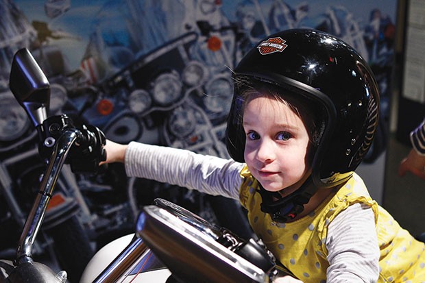 Hands-On Harley-Davidson at Children’s Museum of Pittsburgh, beginning May 20
