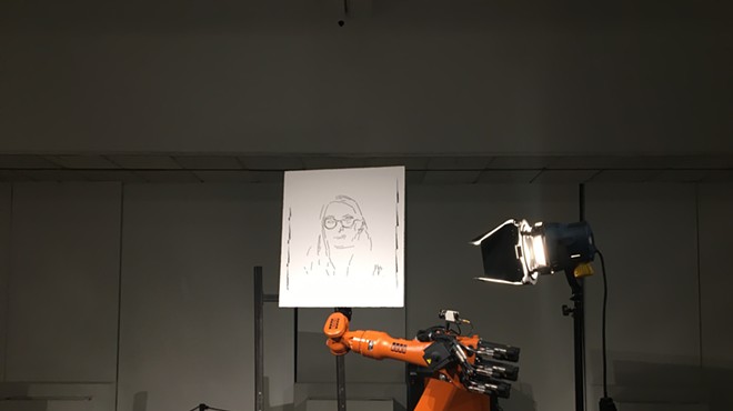 Interactive exhibit Invisible Man skews reality into personalized art