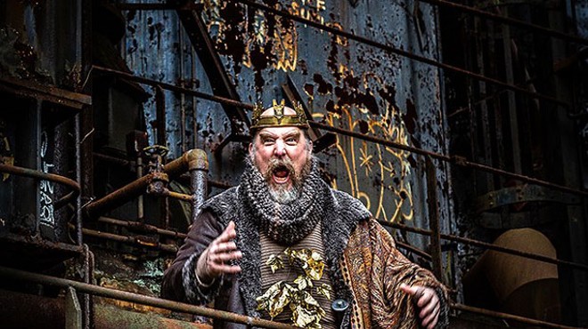 Quantum Theatre’s King Lear takes full advantage of its magnificent setting at Carrie Furnaces