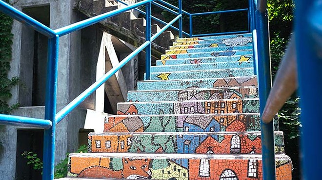 Four neighborhoods to install new public art on city steps