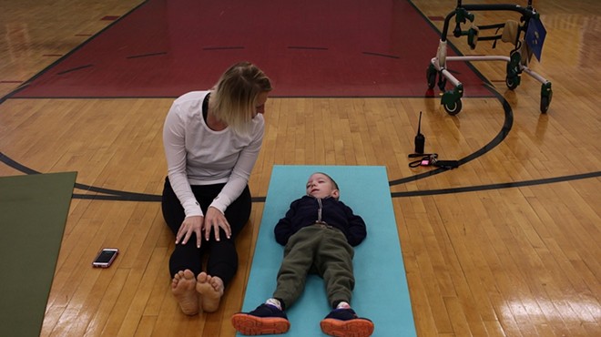 Open Up helps people with disabilities access art and wellness through inclusive yoga classes