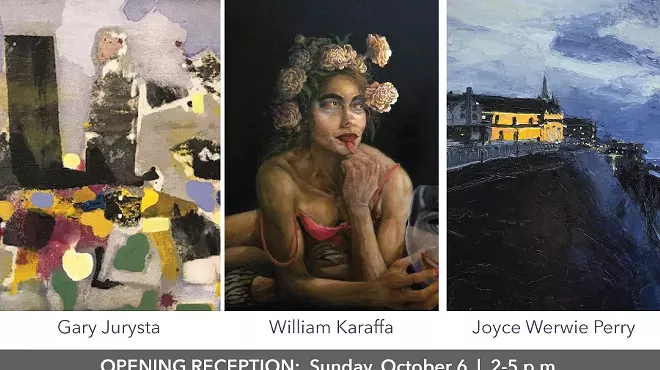 Image: Eastside Gallery Opening Party, Sunday, October 6, 2-5pm - Gary Jurysta, William Karaffa, Joyce Werwie Perry