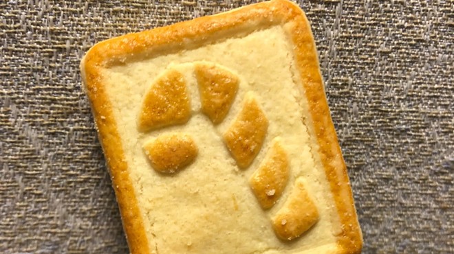 Chessmen cookies are available year-round but just taste better during the holidays