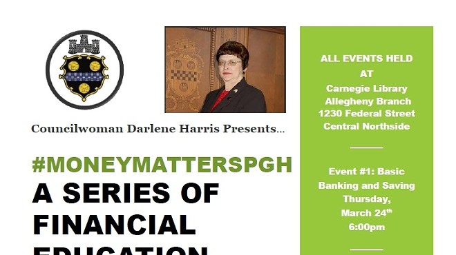 Pittsburgh City Councilor Darlene Harris launches financial literacy series