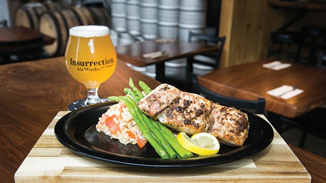 Insurrection AleWorks in Heidelberg offers lively beer and sandwiches