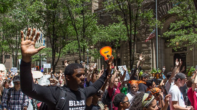 Black Lives Matter supporters gather for second march in Downtown Pittsburgh this weekend