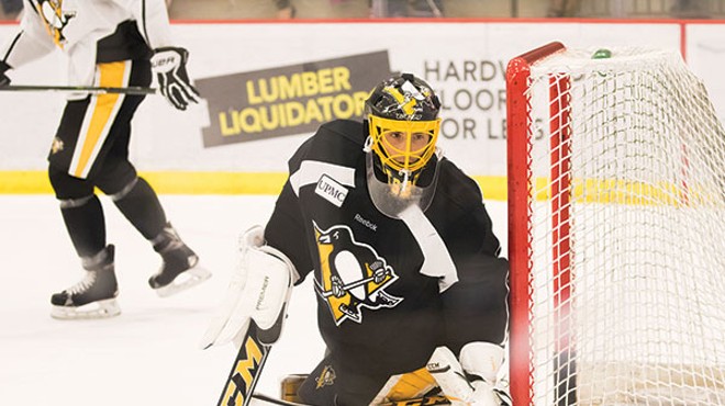 The Pittsburgh Penguins are sharpening their skates for their Stanley Cup title defense