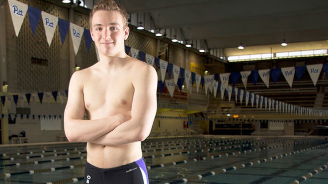Pittsburgh Obama Academy junior Sead Niksic makes a splash in state swimming tournament