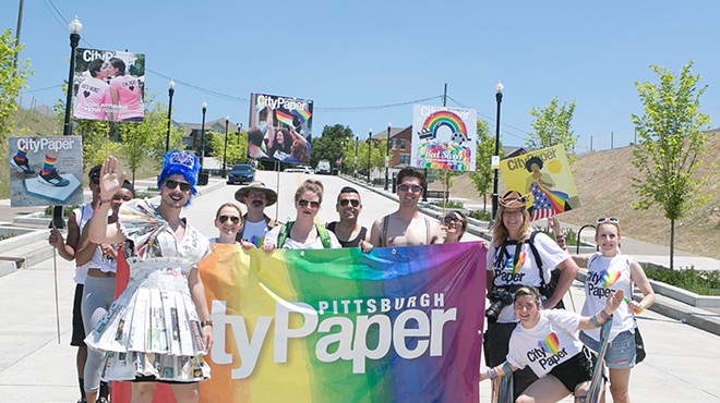 Scenes from Sunday's Pride Festivities in Downtown Pittsburgh