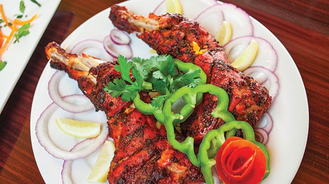 Spice Affair, in Aspinwall, offers a full menu of Indian fare