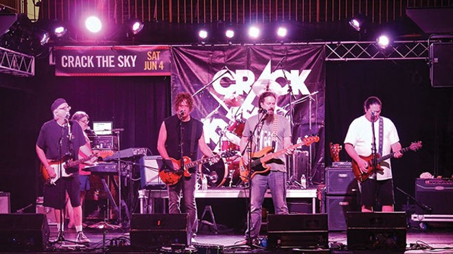 Crack the Sky: Variety for the albums, familiar songs for the shows
