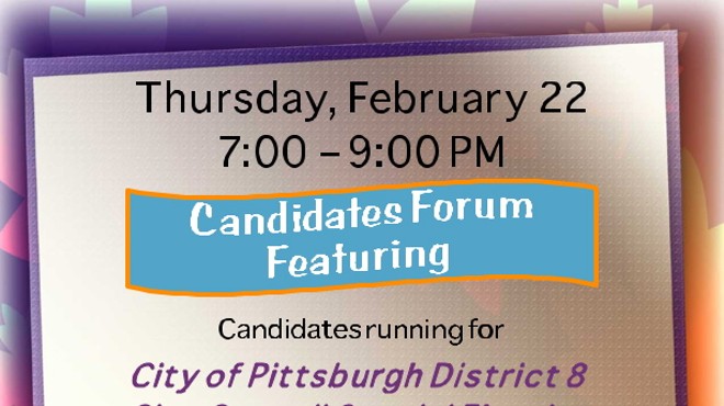 Candidate Forum: Pittsburgh City Council District 8 Special Election