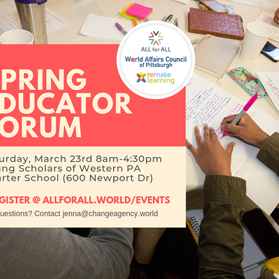 All for All Spring Educator Forum