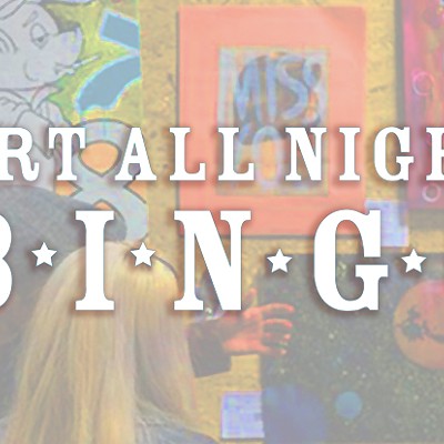 Spot Art by Somebody You Know and win CP's Art All Night Bingo