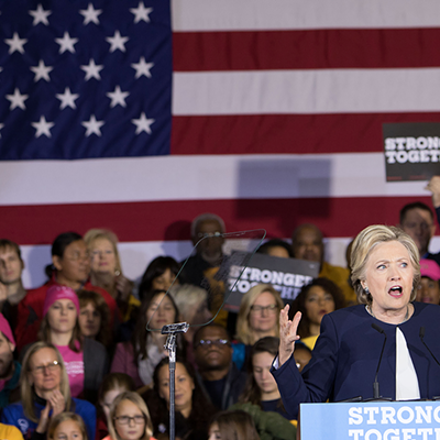 Photos from Hillary Clinton's Pittsburgh campaign stop at Heinz Field