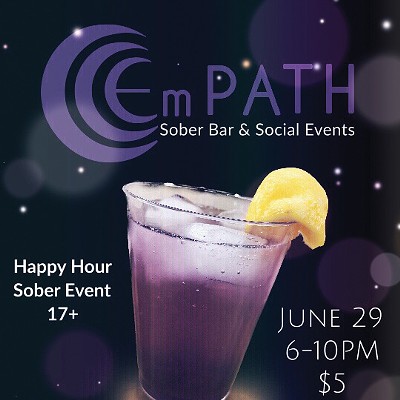 Empath Sober Bar 1st Happy Hour Pop-up Event