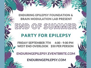 The End of Summer Party for Epilepsy