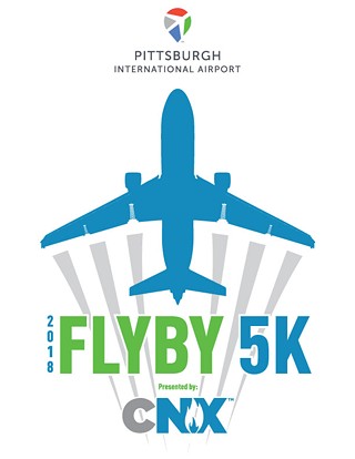 FlyBy 5K and 2 Mile Fun Run/Walk presented by CNX Resources