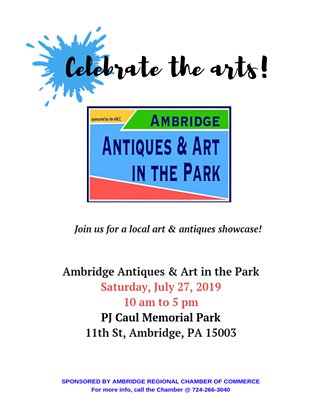 3rd Annual Antiques & Art in the Park
