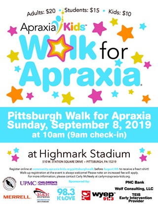 2019 Pittsburgh Walk for Apraxia