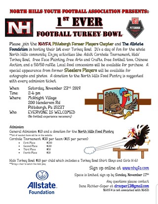 NHYFA Turkey Bowl