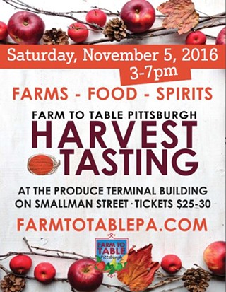 5th Annual Farm to Table Harvest Tasting