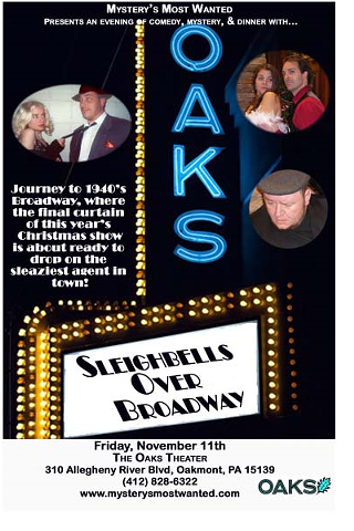 Sleighbells Over Broadway Murder Mystery