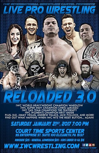 IWC Live Pro Wrestling - Reloaded 3.0