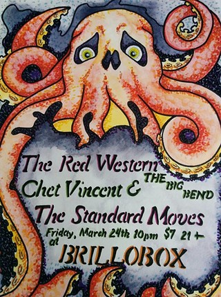 The Red Western, Chet Vincent & The Big Bend, The Standard Moves